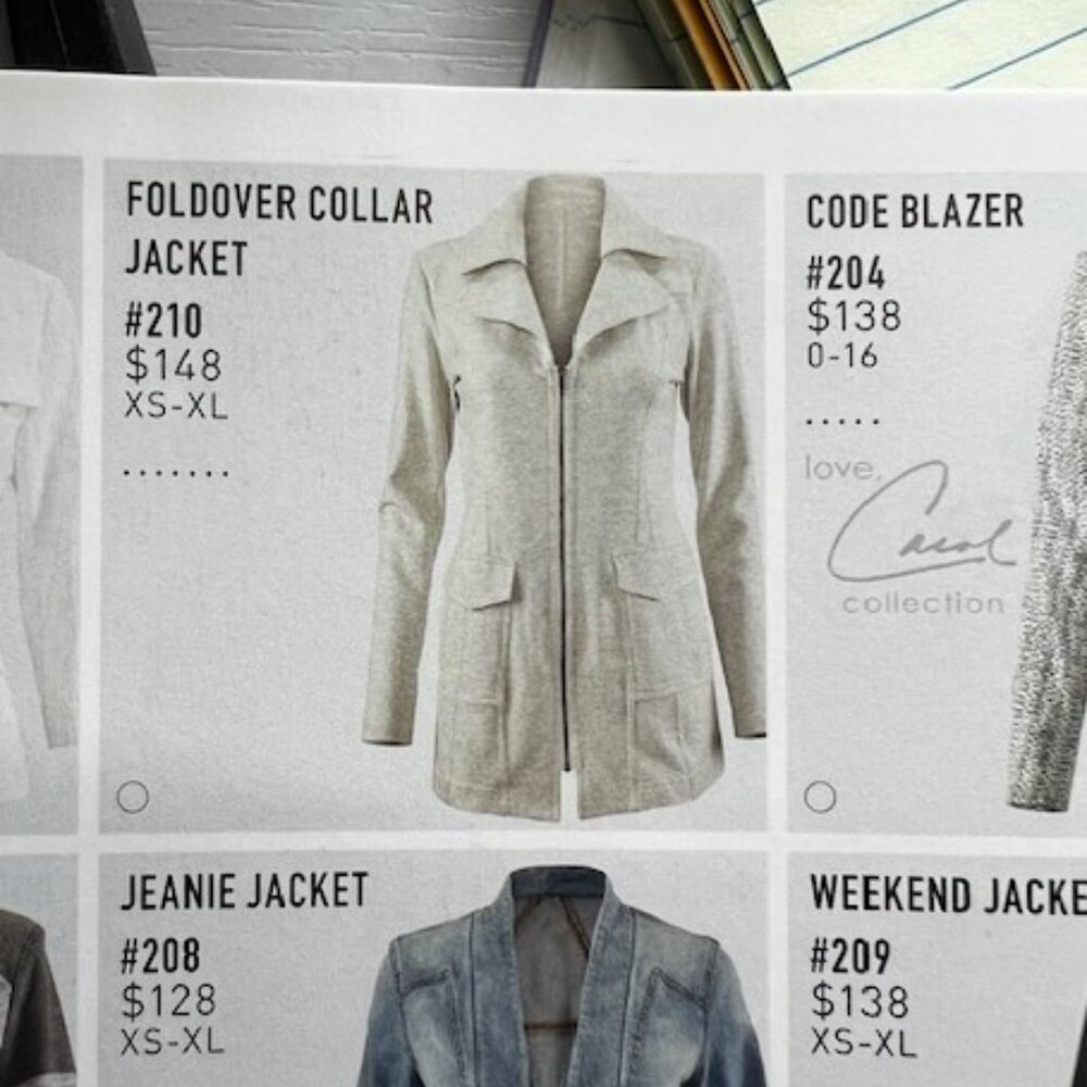 Cabi Medium Foldover Collar Jacket - image 4